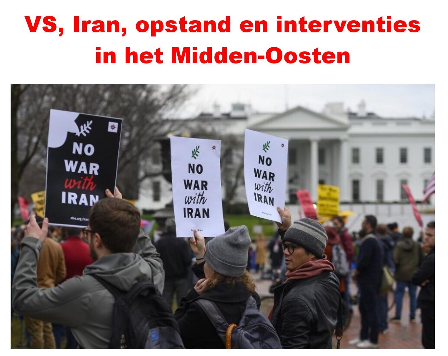 VS, Iran, Opstand En Interventies In Het Midden-Oosten - Masereelfonds