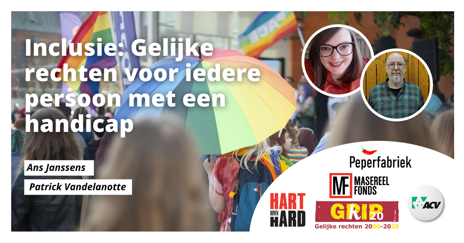 Inclusie: Gelijke Rechten Voor Iedere Persoon Met Een Handicap ...